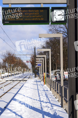 Einstellung des Stadtbahnverkehrs in Hannover