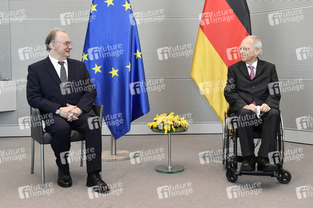 Antrittsbesuch von Bundesratspräsident Haseloff bei Bundestagspräsident Schäuble in Berlin