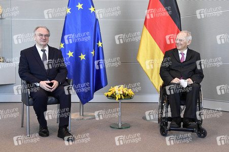 Antrittsbesuch von Bundesratspräsident Haseloff bei Bundestagspräsident Schäuble in Berlin