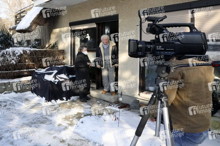 Aufzeichnung der Fernsehsendung zum 100. Geburtstag von Herbert Köfer in Berlin