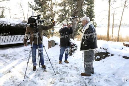 Aufzeichnung der Fernsehsendung zum 100. Geburtstag von Herbert Köfer in Berlin