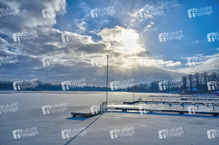 Luftbild vom Maschsee in Hannover