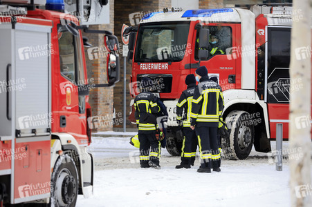 Feuerwehr-Übung Eisretten in Potsdam