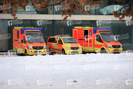 Feuerwehr-Übung Eisretten in Potsdam