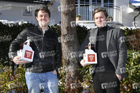 Valentinstagsaktion der Band Zwoa Bier in Ottobrunn