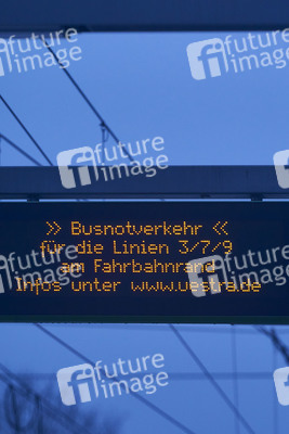 Stadtbahnausfall in Hannover