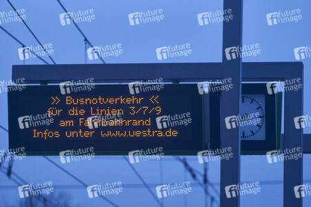 Stadtbahnausfall in Hannover