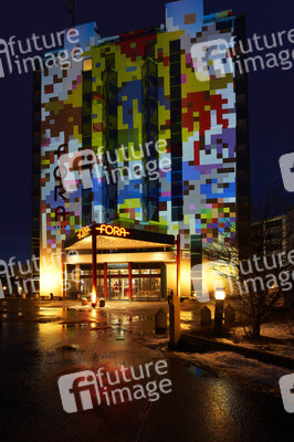 Corona-Protestaktion in Hannover