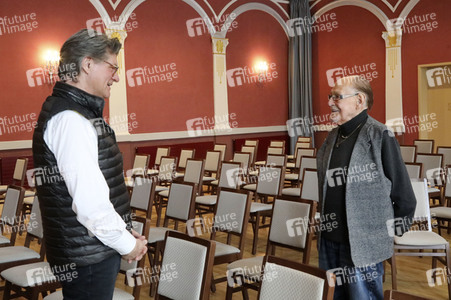 Aufzeichnung der Fernsehsendung zum 100. Geburtstag von Herbert Köfer in Beelitz
