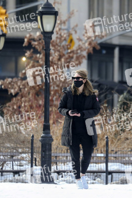Anna Sorokin unterwegs in New York