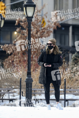 Anna Sorokin unterwegs in New York