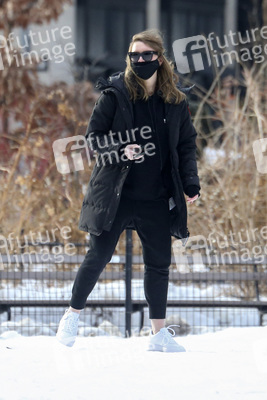 Anna Sorokin unterwegs in New York