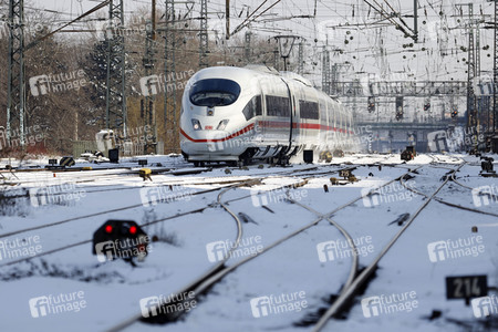 Symbolfoto Winterdienst bei der Deutschen Bahn