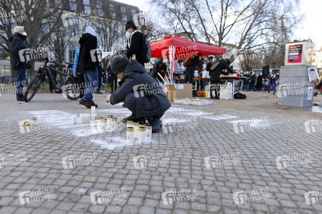 Gedenkveranstaltung am ersten Jahrestag des Anschlags in Hanau