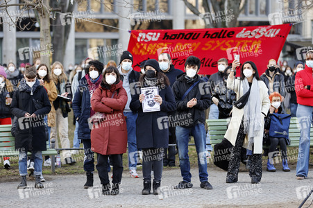 Gedenkveranstaltung am ersten Jahrestag des Anschlags in Hanau