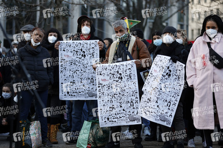 Gedenkveranstaltung am ersten Jahrestag des Anschlags in Hanau