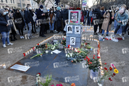 Gedenkveranstaltung am ersten Jahrestag des Anschlags in Hanau
