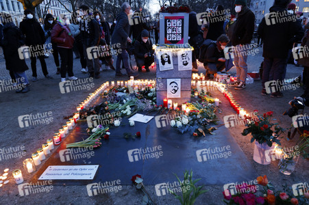 Gedenkveranstaltung am ersten Jahrestag des Anschlags in Hanau