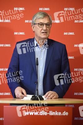 Pressekonferenz mit Bernd Riexinger in Berlin