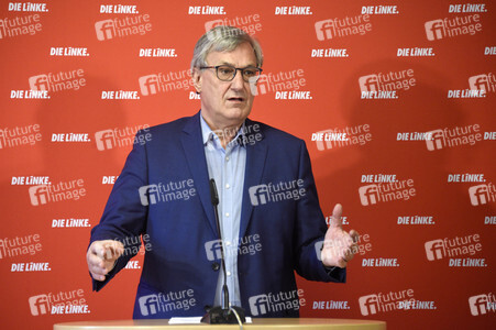 Pressekonferenz mit Bernd Riexinger in Berlin