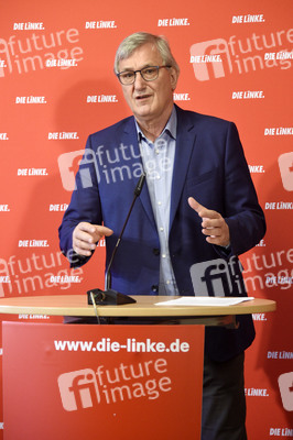 Pressekonferenz mit Bernd Riexinger in Berlin