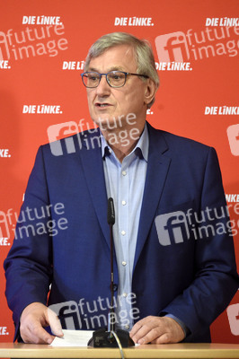 Pressekonferenz mit Bernd Riexinger in Berlin