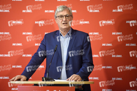 Pressekonferenz mit Bernd Riexinger in Berlin