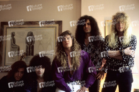 Photoshooting mit Steelheart in London