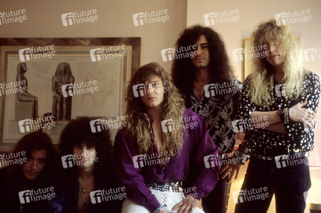 Photoshooting mit Steelheart in London