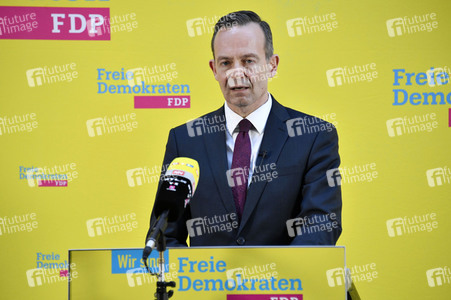 Pressekonferenz mit Volker Wissing in Berlin