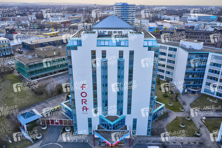 Corona-Protestaktion in Hannover