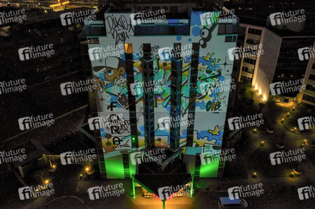 Corona-Protestaktion in Hannover