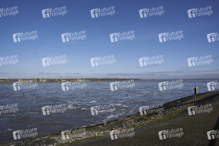 Das Eider-Sperrwerk in Wesselburenerkoog