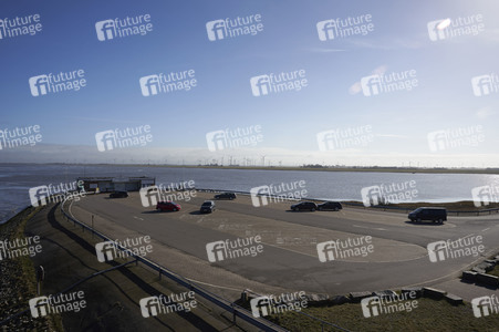 Das Eider-Sperrwerk in Wesselburenerkoog