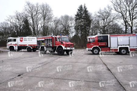 Übergabe eines Waldbrandlöschfahrzeuges an die Feuerwehr in Celle
