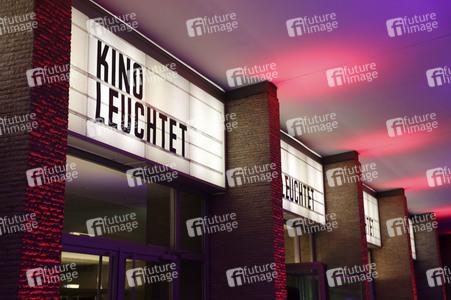 Aktion 'Kino leuchtet. Für dich.' in Berlin