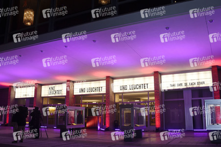 Aktion 'Kino leuchtet. Für dich.' in Berlin