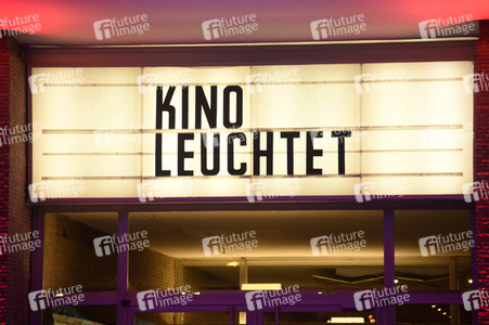 Aktion 'Kino leuchtet. Für dich.' in Berlin