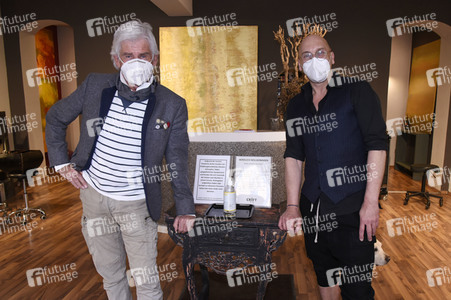 Friseurbesuch von Frederic Meisner in München