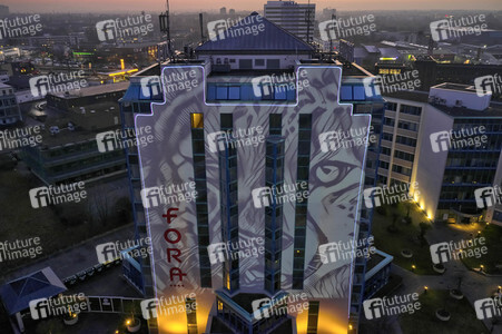 Corona-Protestaktion in Hannover