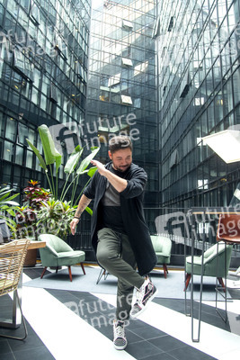 Pressetermin mit Miguel Poveda in Madrid