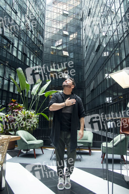 Pressetermin mit Miguel Poveda in Madrid