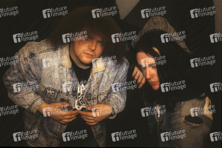 Photoshooting mit Napalm Death in London