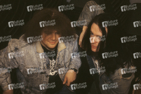 Photoshooting mit Napalm Death in London