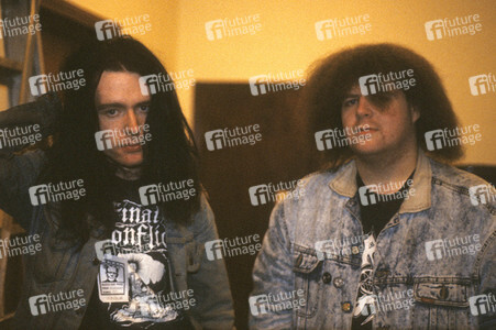 Photoshooting mit Napalm Death in London