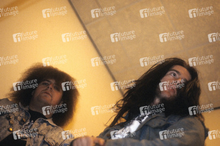 Photoshooting mit Napalm Death in London