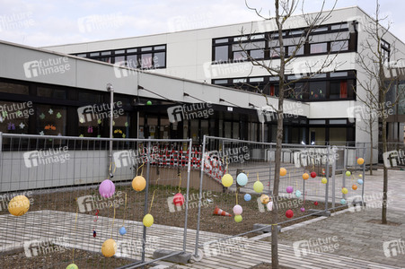 Luftballon-Aktion gegen Corona-Frust in Haar