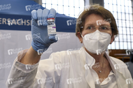 Priorisierte Impfung von Polizeibediensteten in Hannover