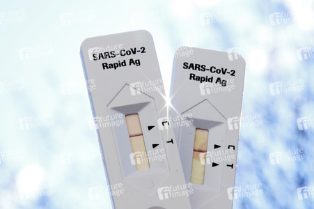 Symbolfoto Corona-Schnelltest