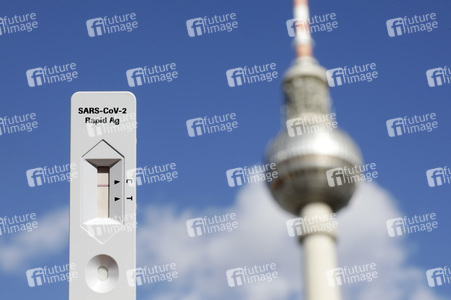Symbolfoto Corona-Schnelltest